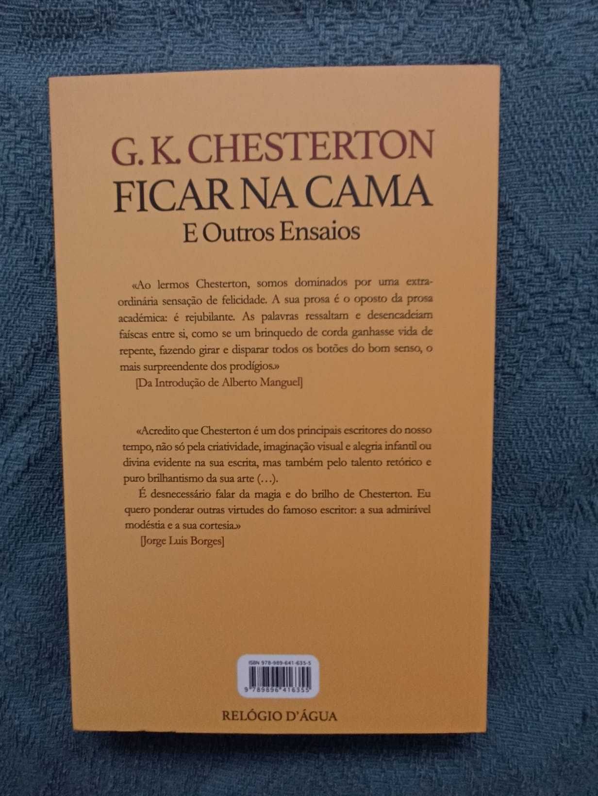 [LIVRO] Ficar na cama e outros ensaios, G. K. Chesterton