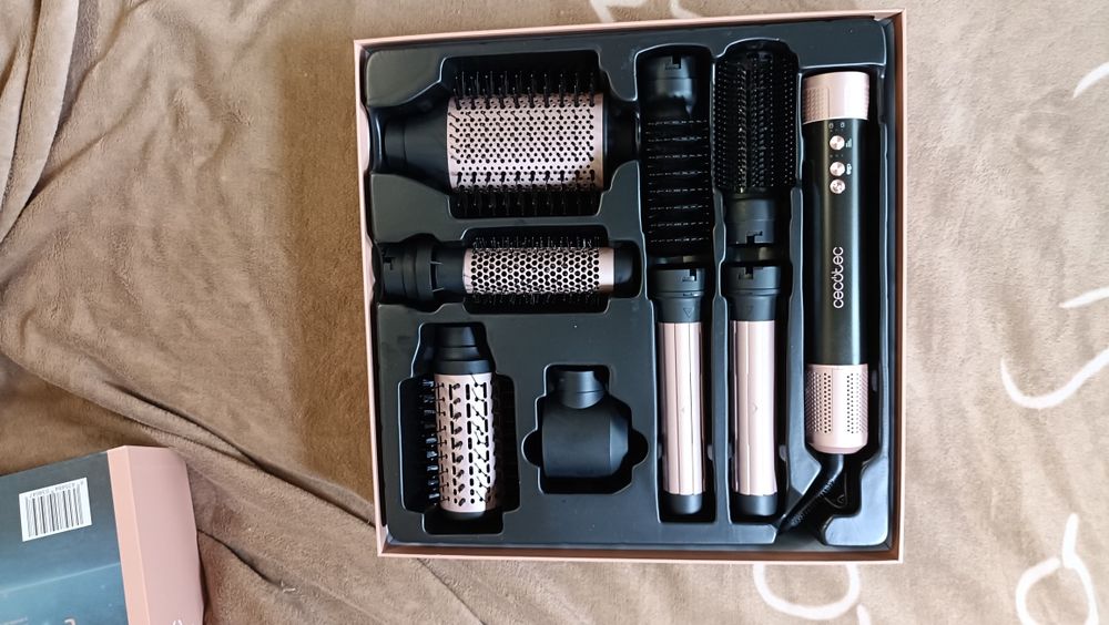 стайлер cecotec bamba ceramiccare 8in1 airglam black