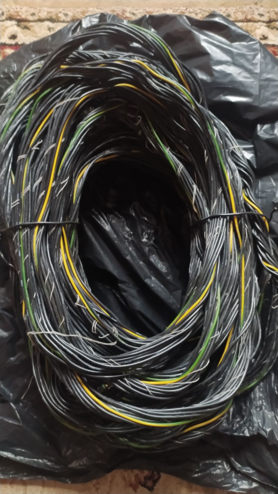 Мідь 15Х1.5мм кабель провід 32метри 10кг