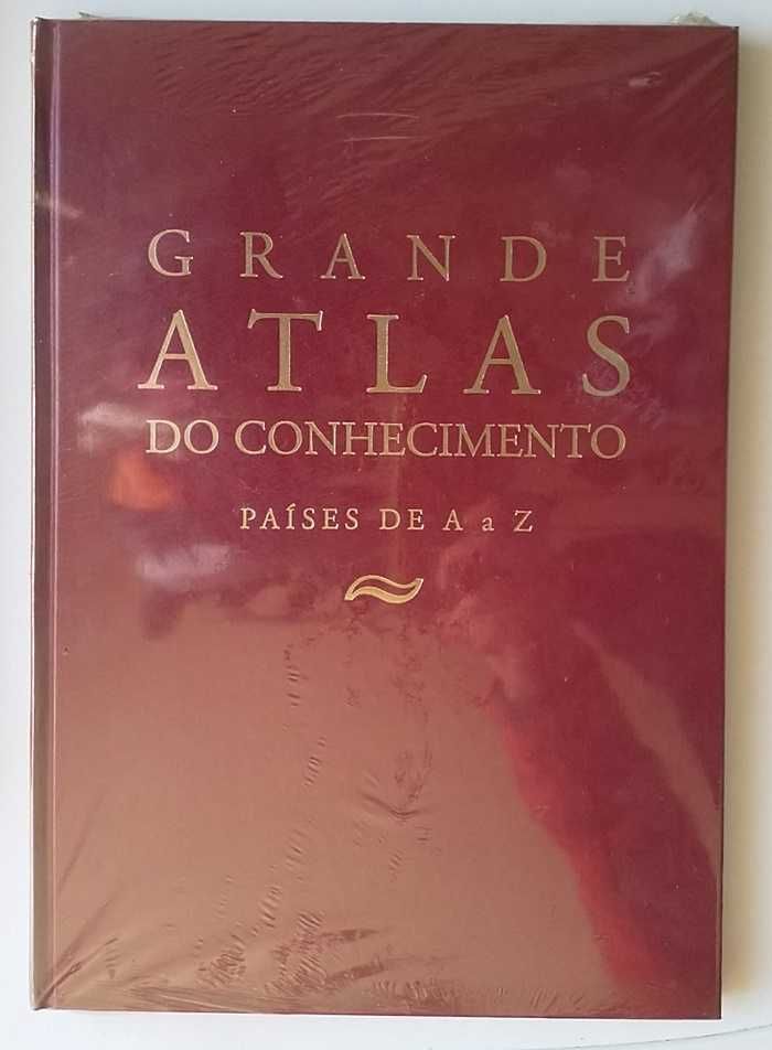 Grande Enciclopédia do Conhecimento (16 Vol.) - Oferta de Atlas 8 Vols