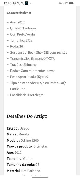 Bicicleta merida o.nine pro 1000