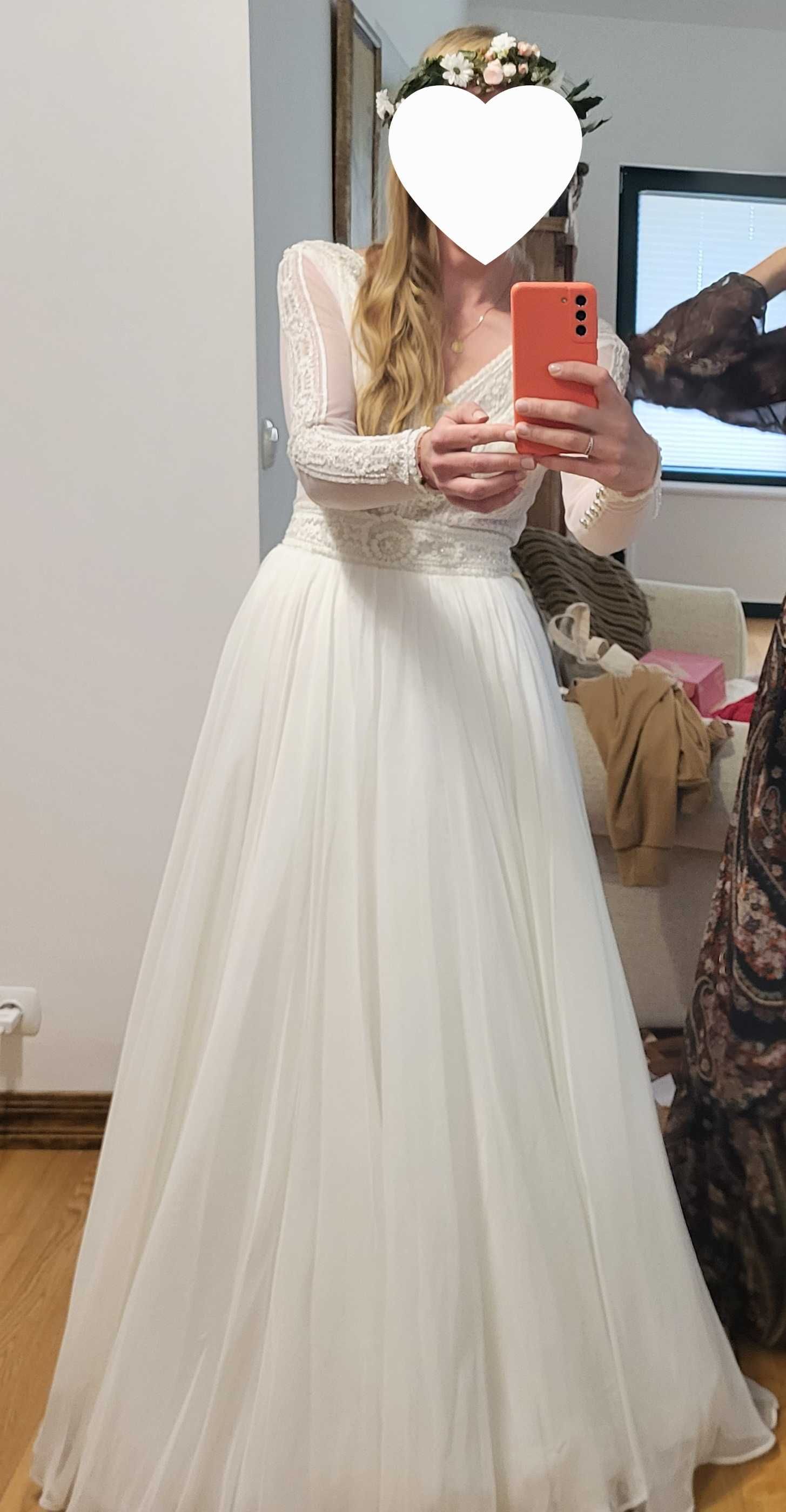 Suknia ślubna boho Diana Gaja