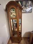 Zegar stojący dębowy Grandfather - Kieninger Interclock 08 R 116 cm
