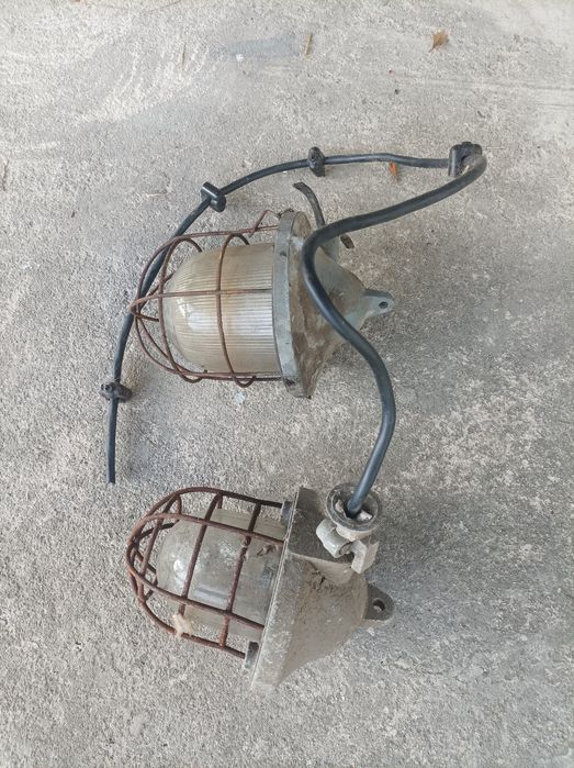 Lampa lampy sufitowe wiszące garażowe przemysłowe loft.