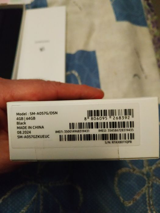 Телефон SAMSUNG A05S 4/64 ANDROID 15