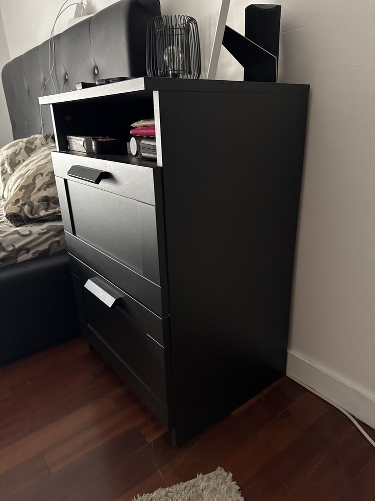 Mesa cabeceira brimnes ikea