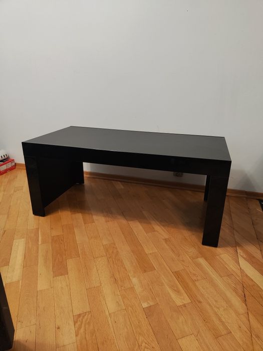 Stolik kawowy czarny ława meble do salonu stół duży nowoczesne