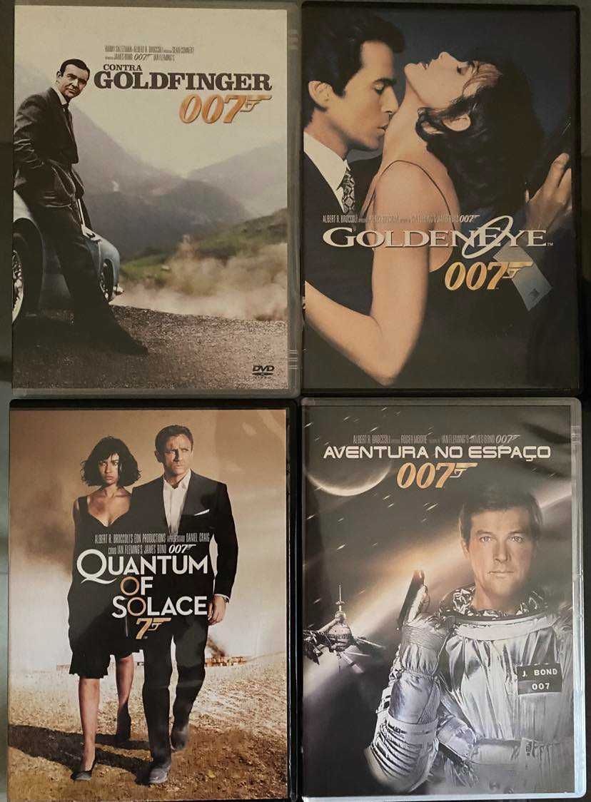 Coletânea, "007", em DVD, [Como Novos]