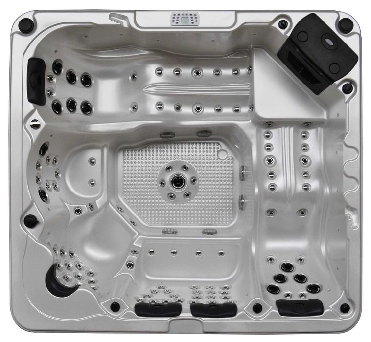 Jacuzi ogrodowe SPA Balboa 250×230×95 cm Akryl. Pokrywa schody