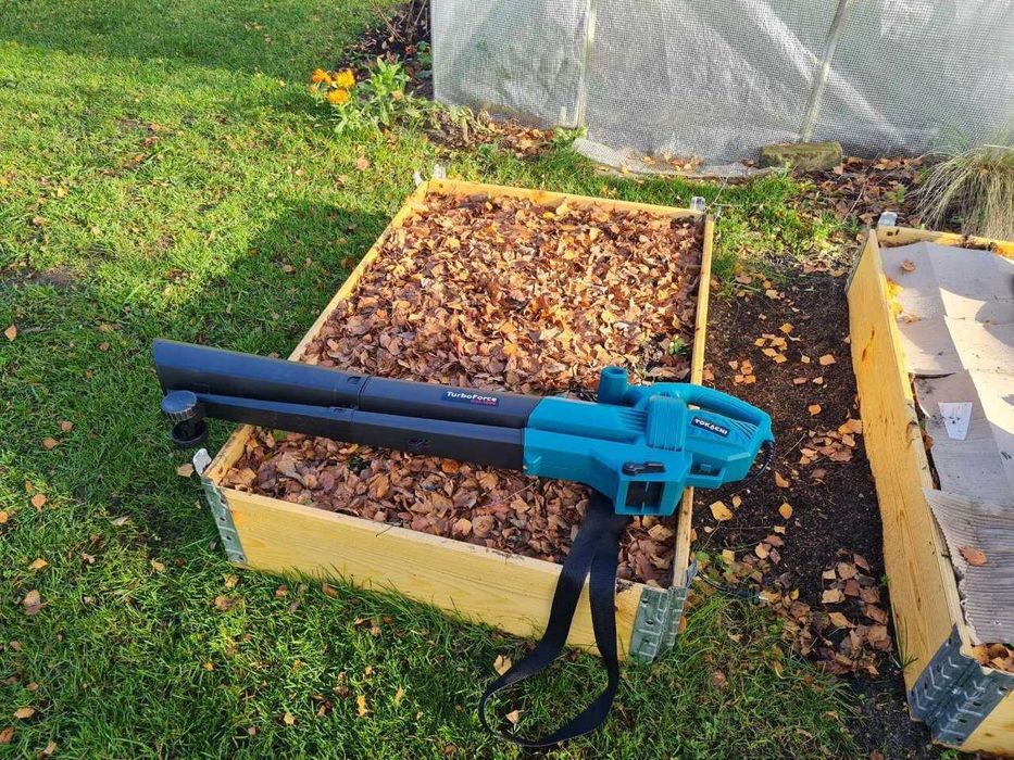 NOWA Dmuchawa Do Liści Odkurzacz Rozdrabniacz Elektryczna Ogrodowa 45L