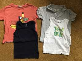 Koszulki tshirts 98-104 zara h&m okaidi