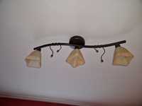 Komplet lamp - 2x sufit, 1x stojąca, używane