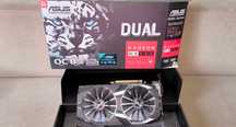 Karta graficzna ASUS Radeon RX 580 Dual OC 8GB GDDR5 Stan BDB 100% spr
