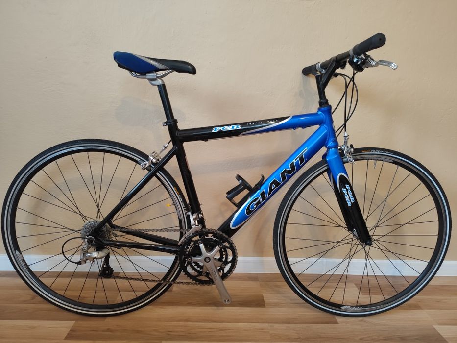 Rower szosowy Giant z prostą kierownicą rozmiar M Shimano Tiagra 3x9