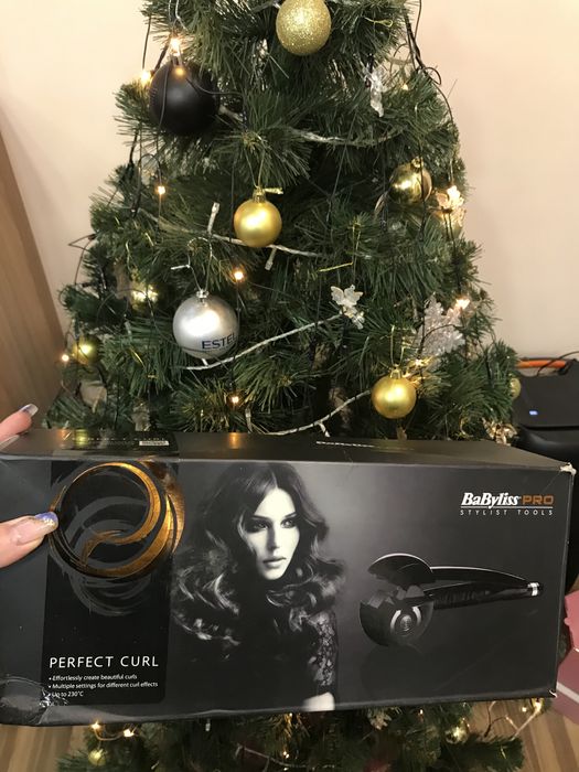 Автоматическая плойка Babyliss pro, плойка-стайлер для волос Babyliss