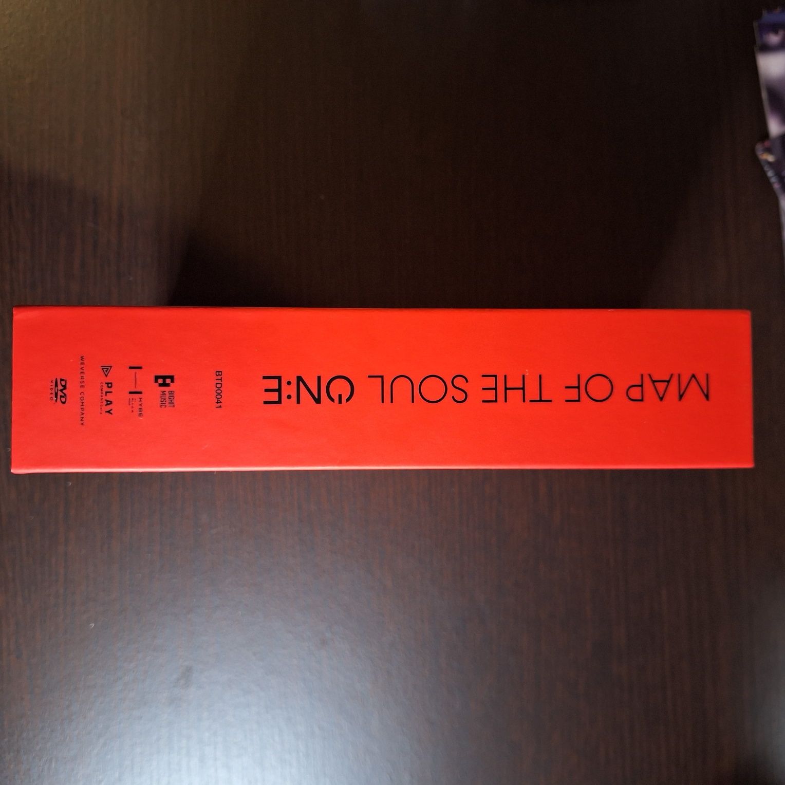 BTS Dvd Map of the Soul c/photocard