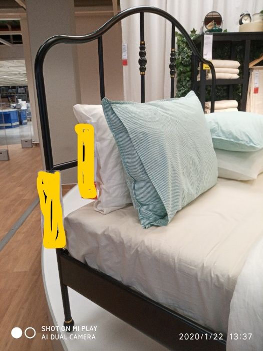 Cama casal ferro 160x200cm NOVA