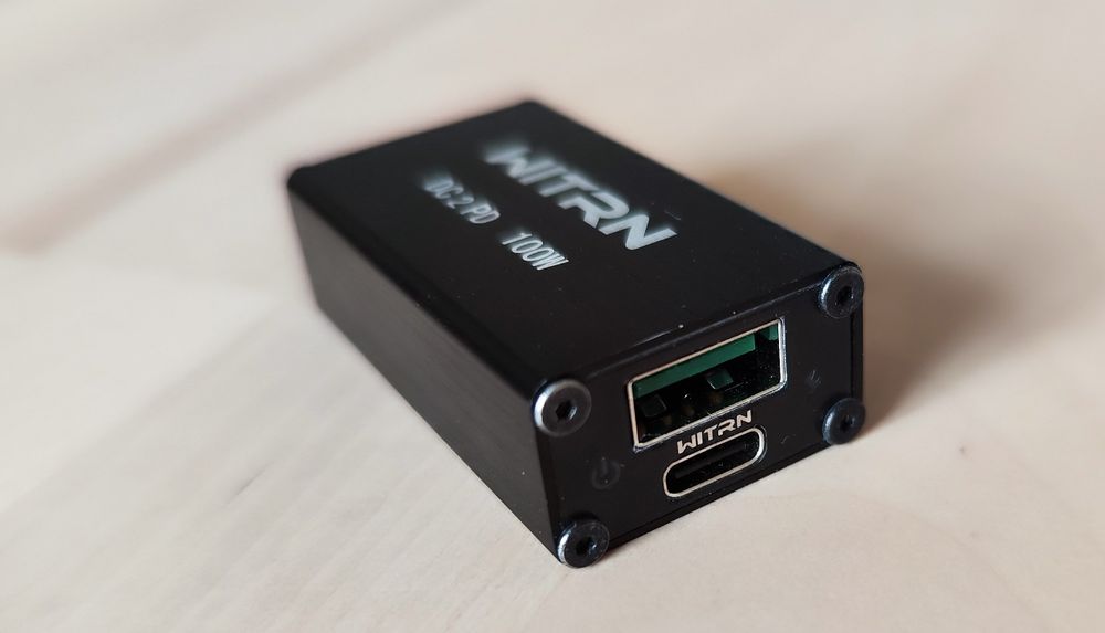 WITRN DC 2 PD конвертор 100W Fast chagre, IN: DC +12..28V
