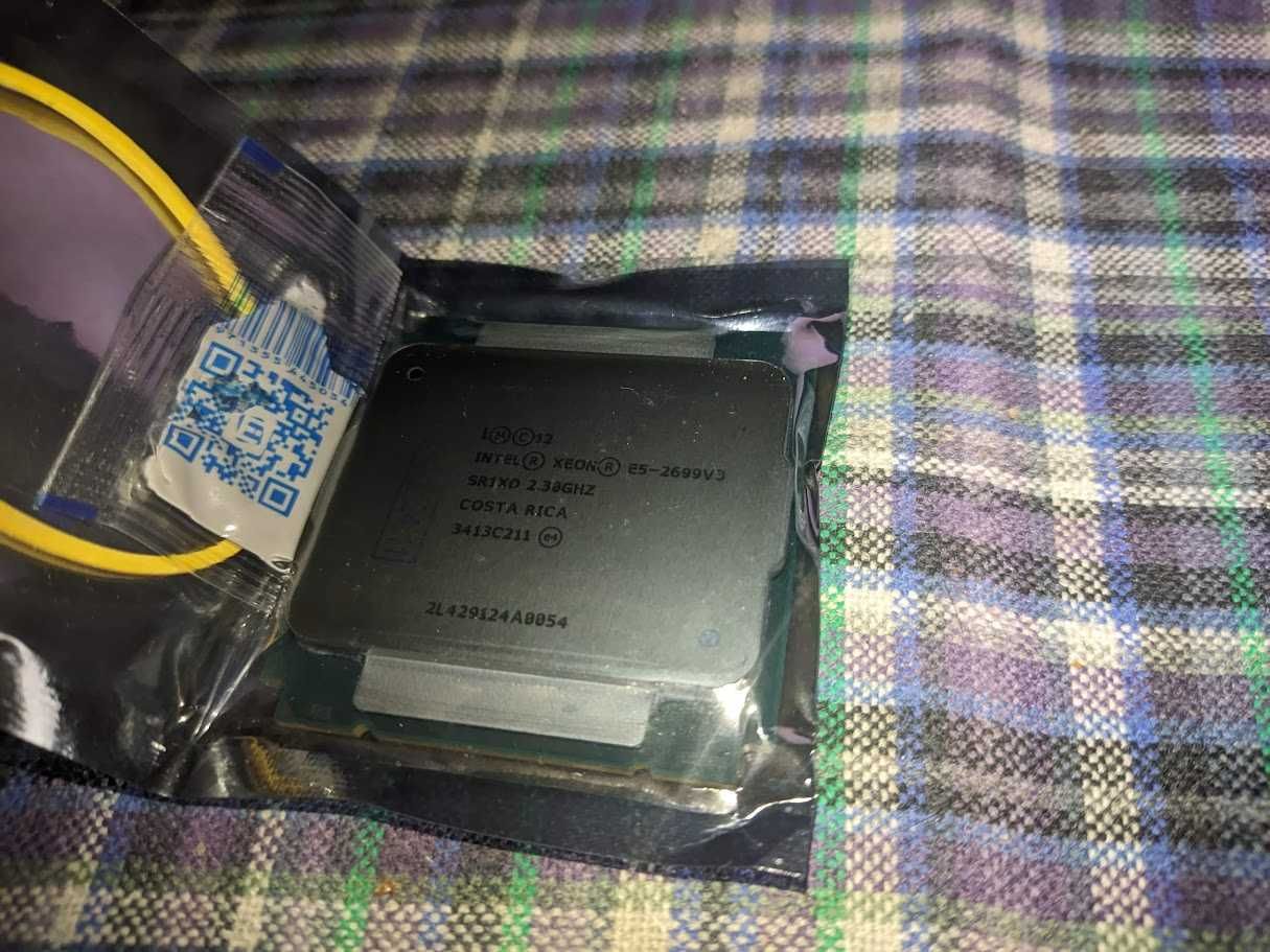 Потужний комплект Dual-Х99 Xeon 2699v3/32ГБ DDR4/512 ГБ NVME—36 ядер!
