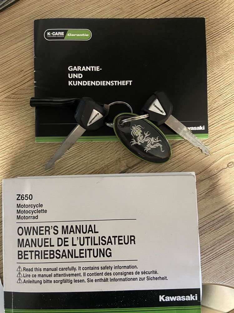 Kawasaki Z650 ABS 1wł 19tys km Oryginał Transport Polecam