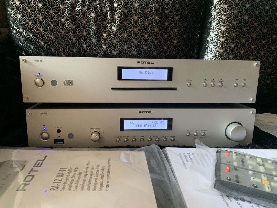 Unikatowy Rotel RA12/CD RCD12ZILV/FV 1450Euro/Zobacz!