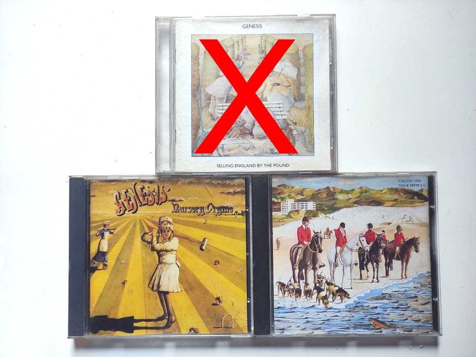 3 CDS - Genesis - Definitive Edition Remaster (UK)