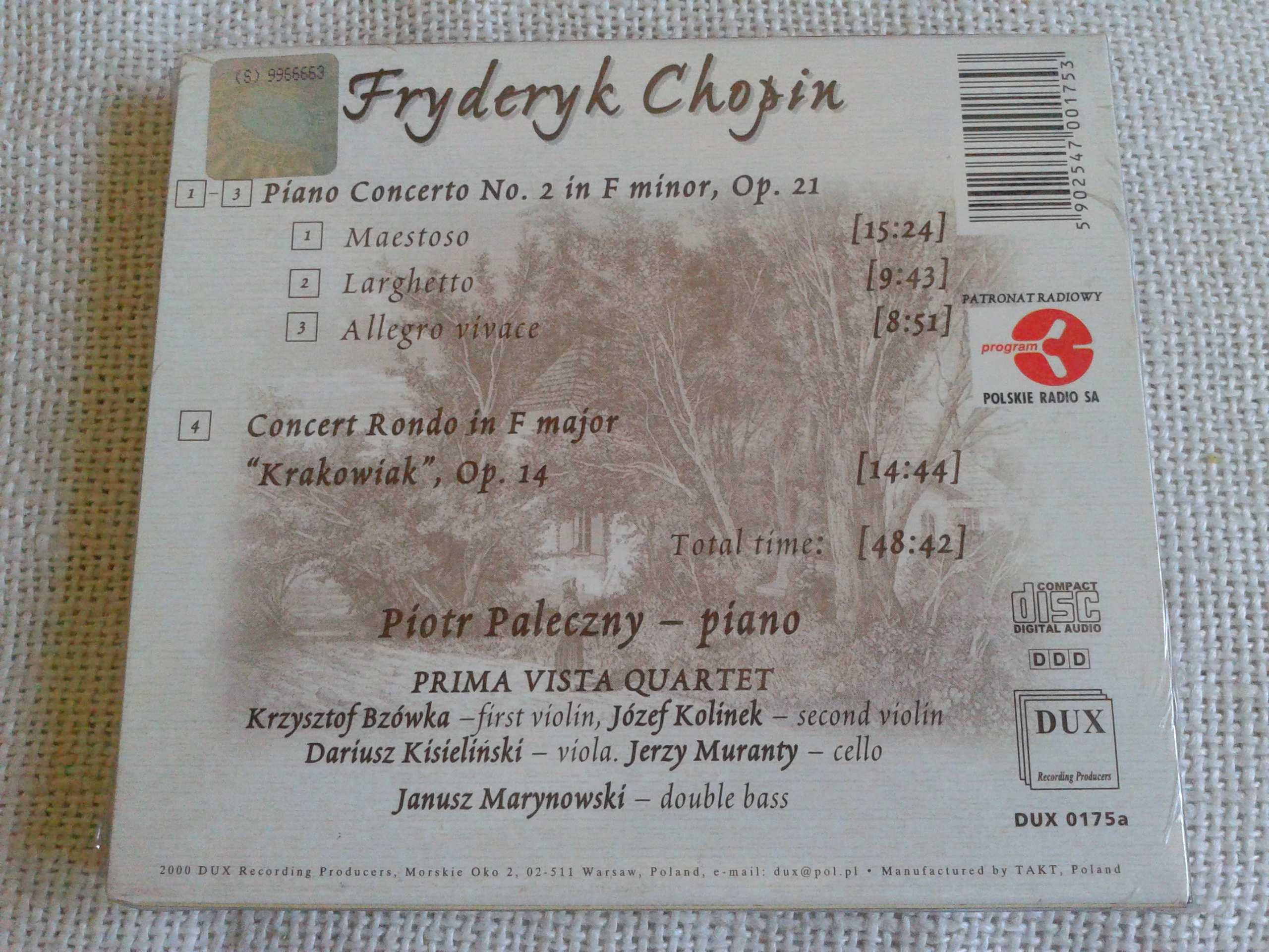 Chopin - Piotr Paleczny  CD