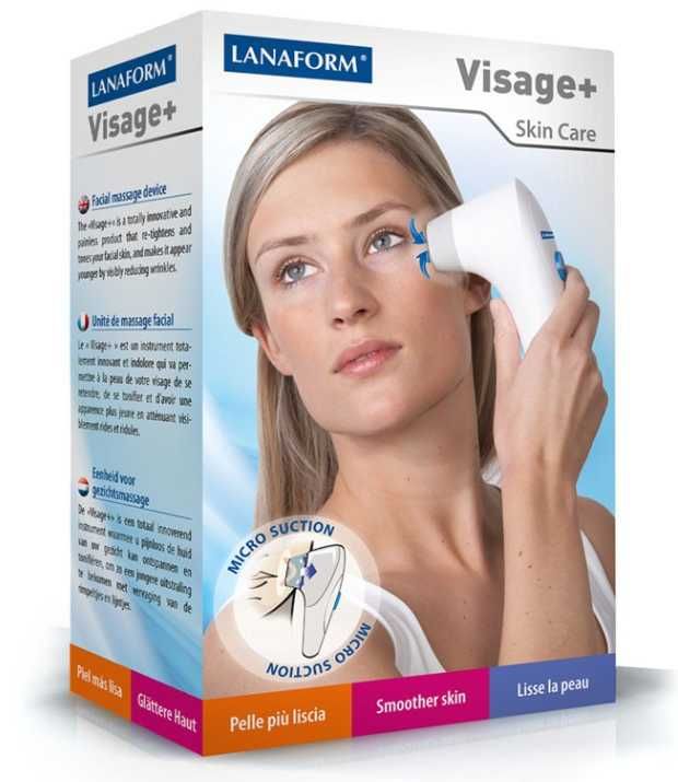 Visage + Lanaform usuwanie redukcja zmarszczek twarzy