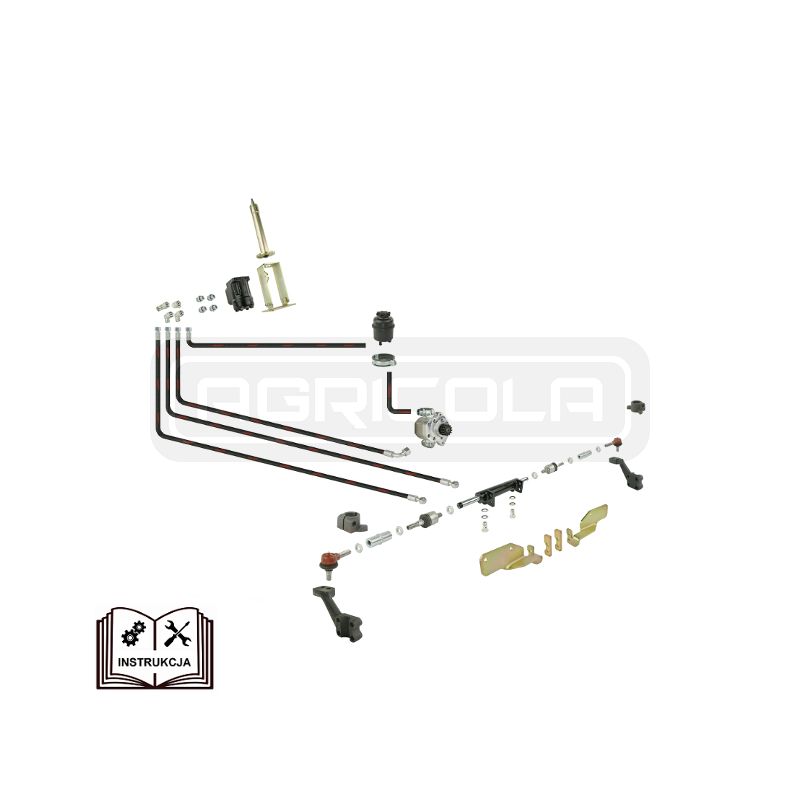 Wspomaganie c-360-3p oś pła poprzeczne danfoss