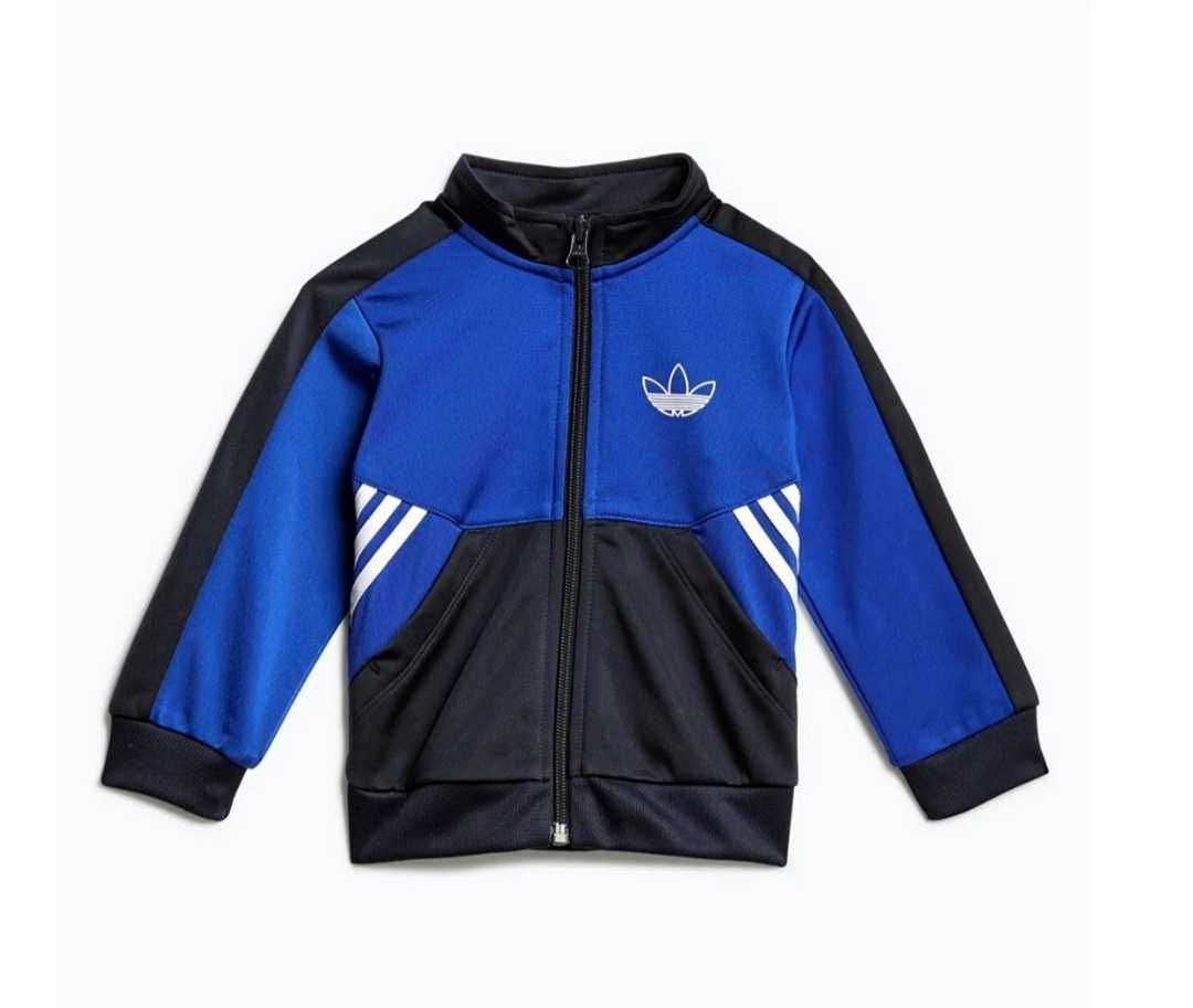 Спортивная кофта на новорожденного мальчика 3 - 6 месяца adidas