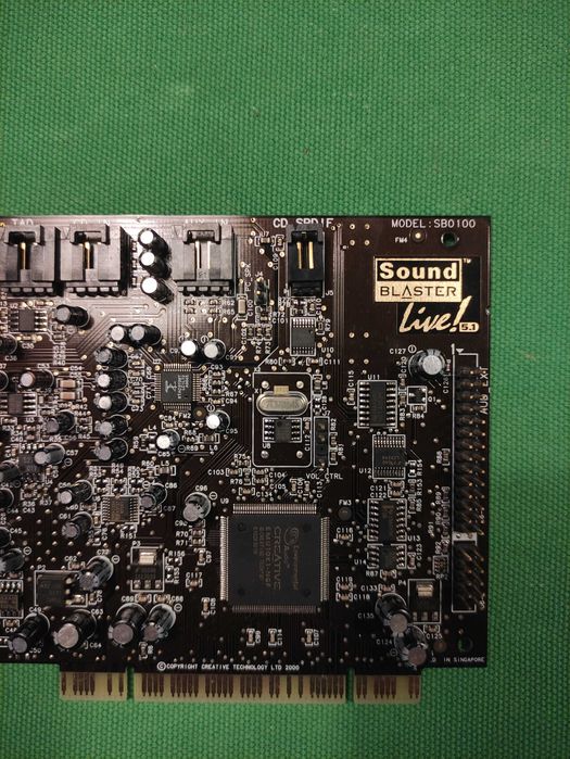 Placa de som Creative Sound Blaster Live! 5.1 - Vintage