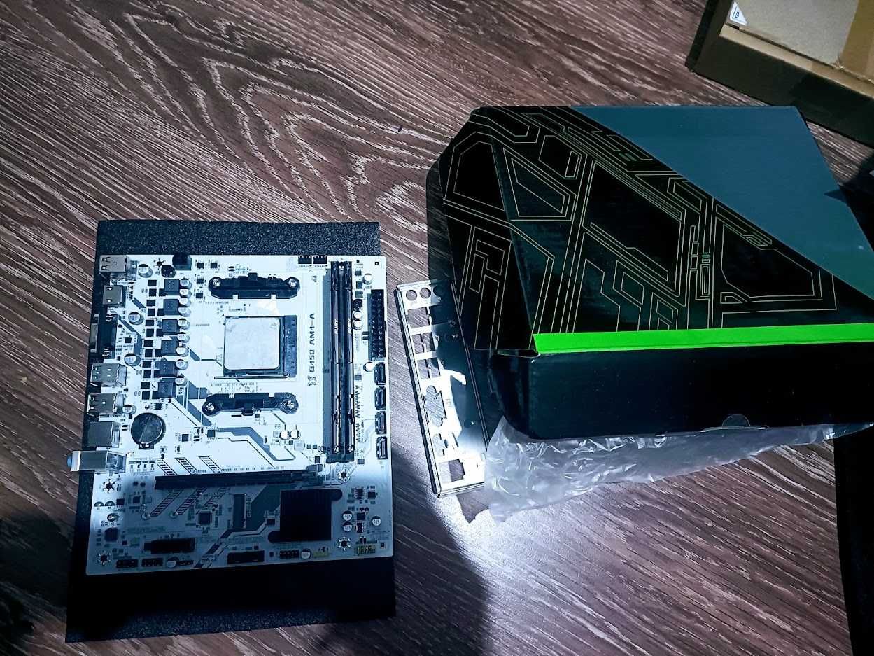 Комплект для складання ПК:  B450 + Ryzen 5 3600 + кулер