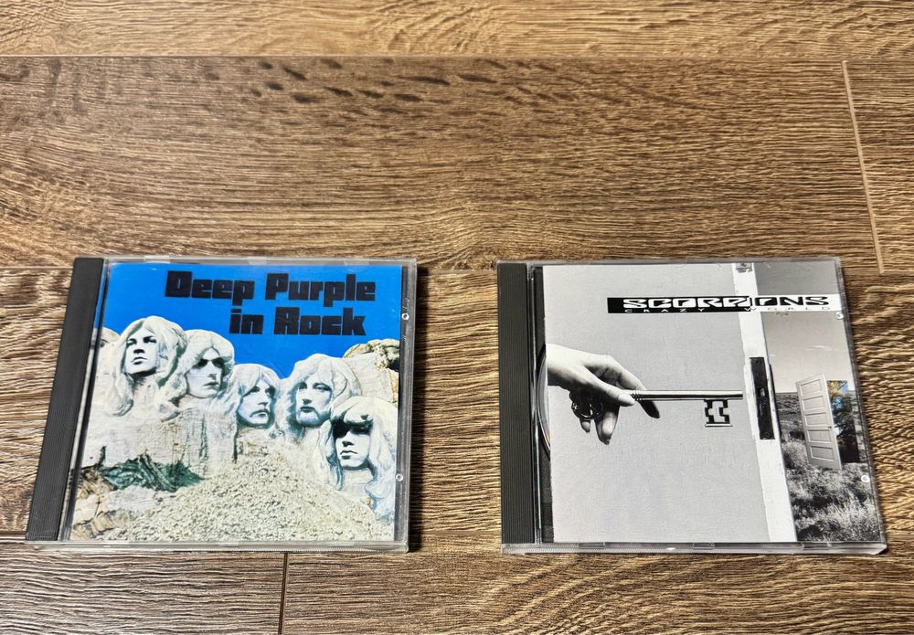 Продам CD диски Deep Purple ,Scorpions .