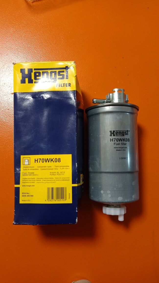 H70WK08 Hengst Filter Паливний фільтр