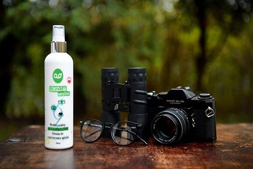 Lensclean Sensitive Bez Alkoholu Płyn Do Okularów + Ściereczka