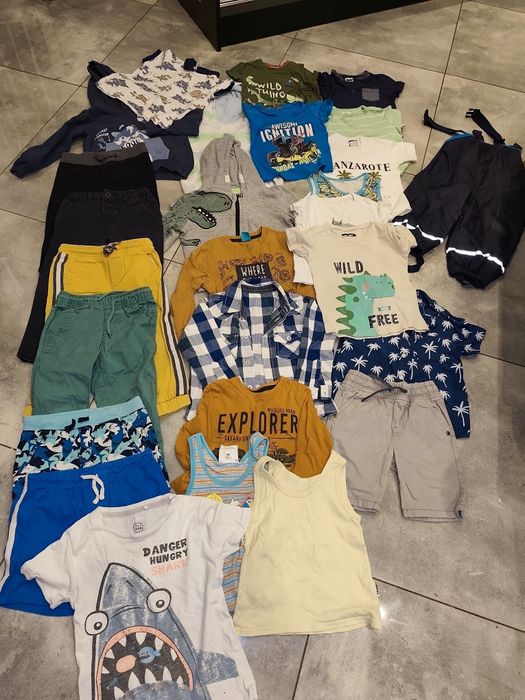 Zestaw ubranek dziecięcych chłopięcych 98 /104