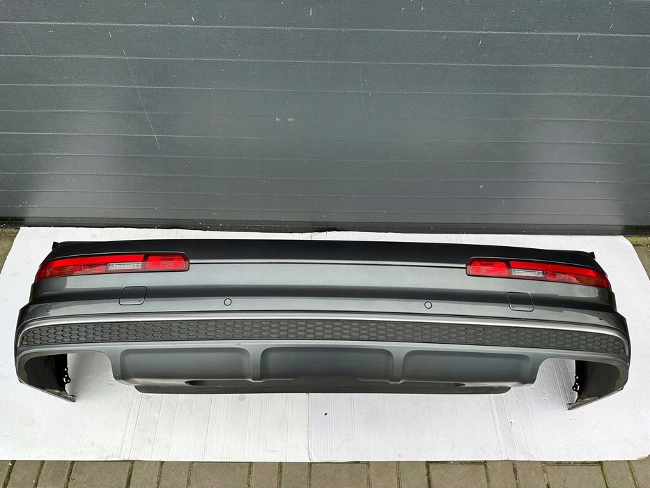 Audi Q7 4M Бампер задний, дорестайл рестайл
