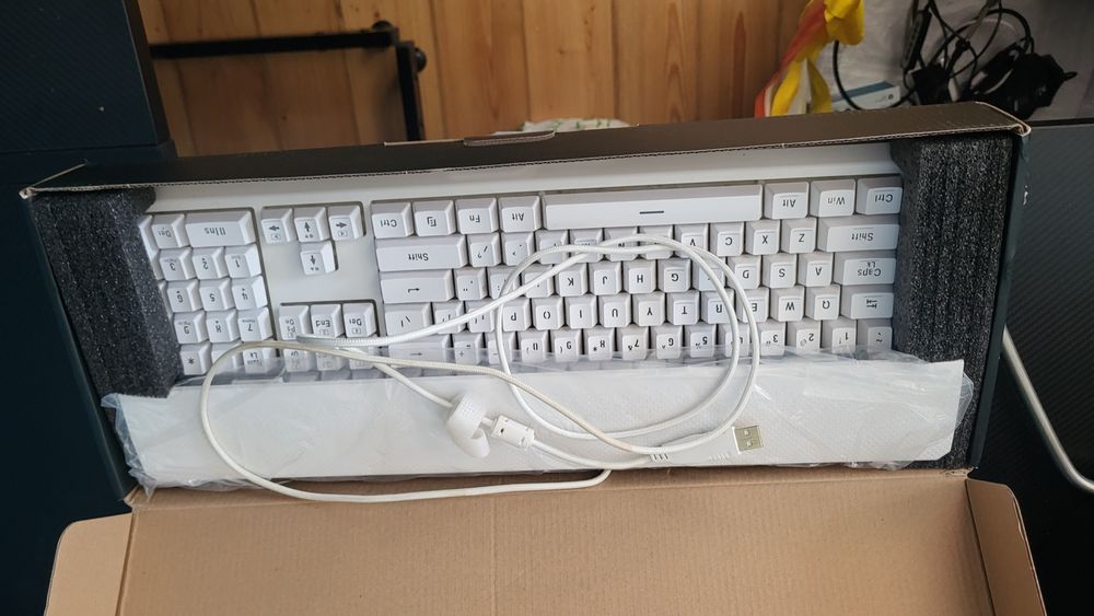 Klawiatura Redragon Shiva K512 RGB White