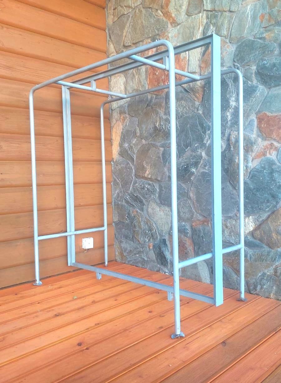 -60%  Gondola, stojak dwustronny wieszak odzieży  garderoba sklep