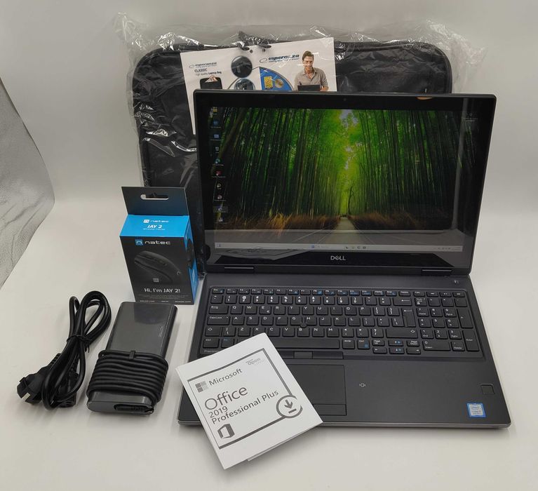 Dell Precision 7530 i7-8850H 32GB SSD512GB P2000 FHD Win11Pro+zestaw