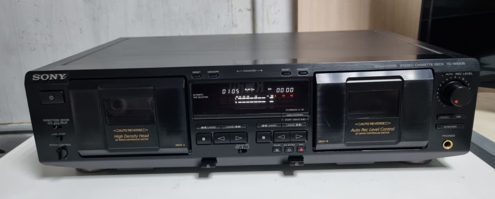 Дека касетна Sony TC-WE 435