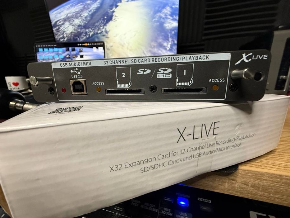 Behringer x-live плата розширення для пульта x32