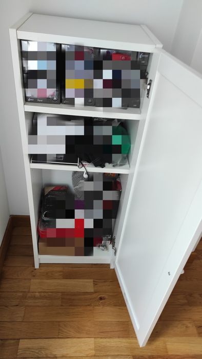 Estante c/porta Billy/ Oxberg Ikea