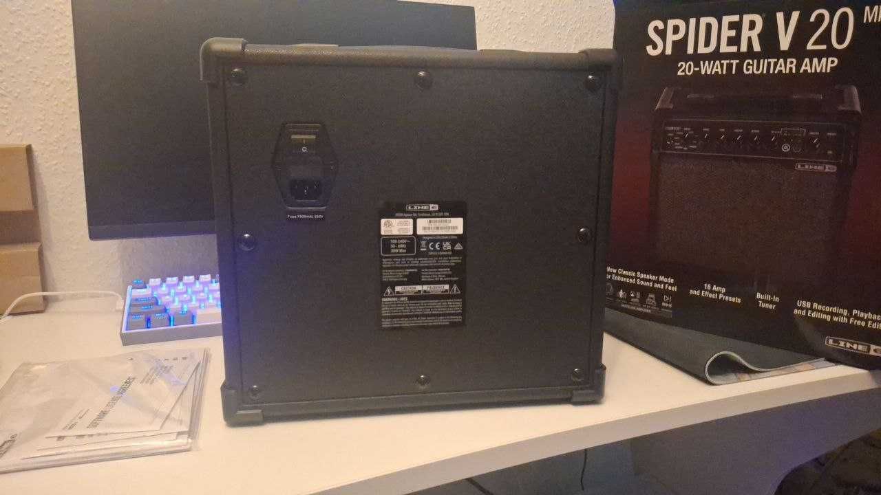 Combo line 6 spider v 20 mk 2