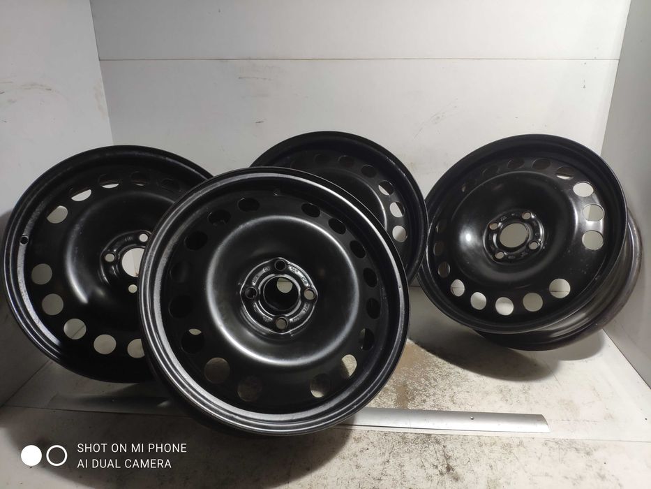 Felga Felgi 4x100 OPEL 16 cali komplet 4szt 6Jx16 ET40 stalowe