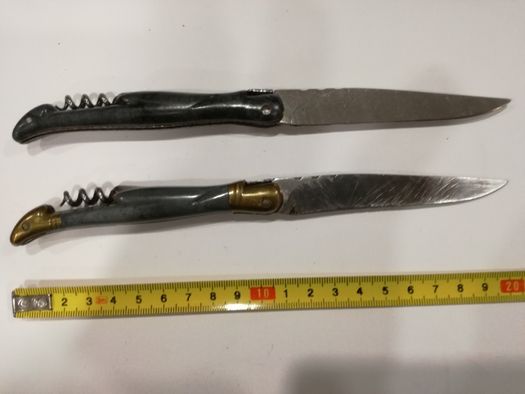 Canivetes Laguiole c/ Saca Rolhas de Coleção-Preço Conjunto