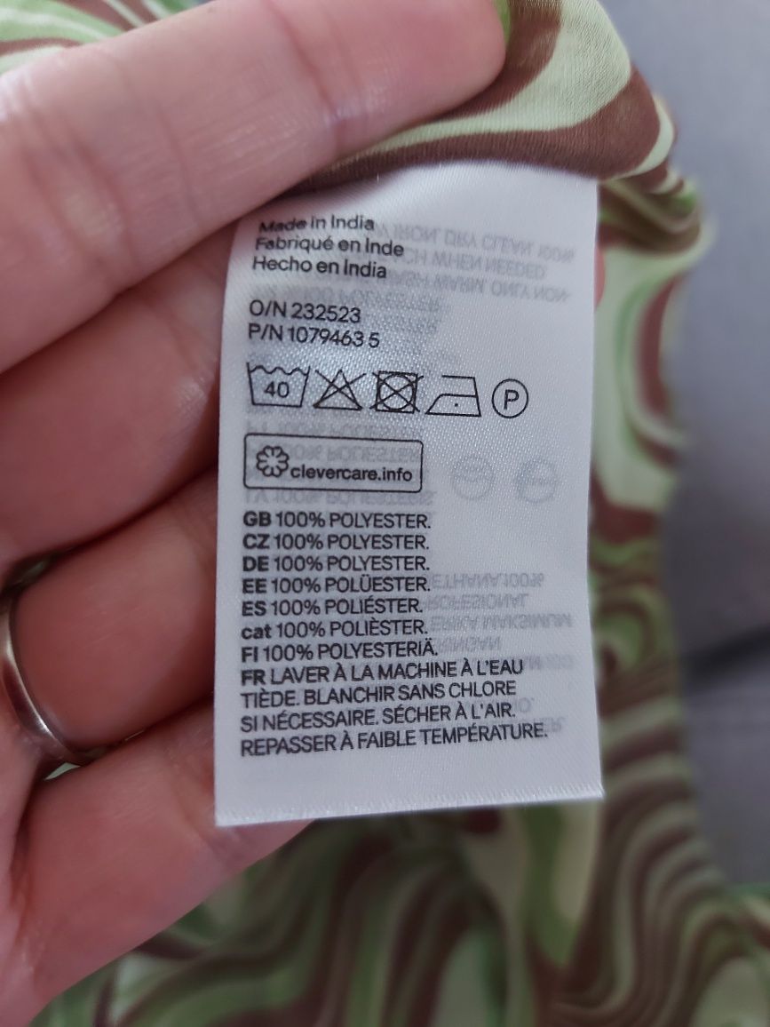 Bolerko zielone  H&M z metką. Narzutka. NOWE! Boho, hippie.
