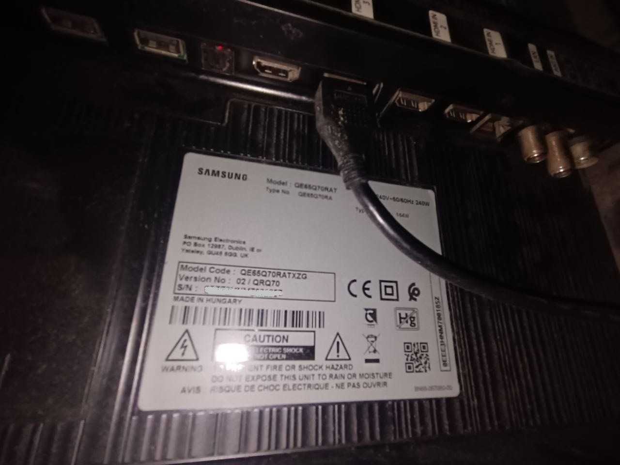 Продаю Samsung QE65Q70R 65" QLED 4K Smart TV