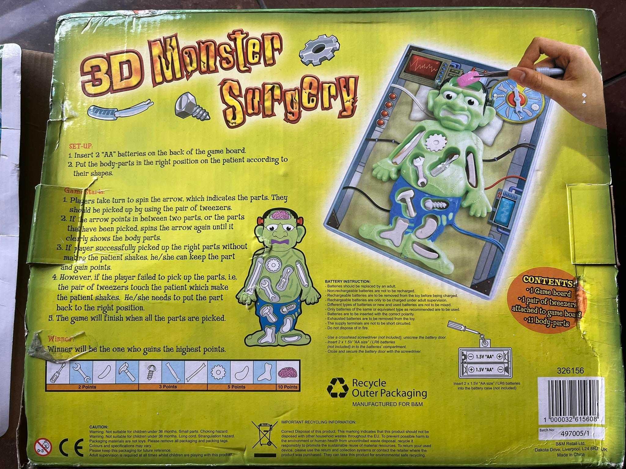 Gra Operacja 3D Monster Surgery