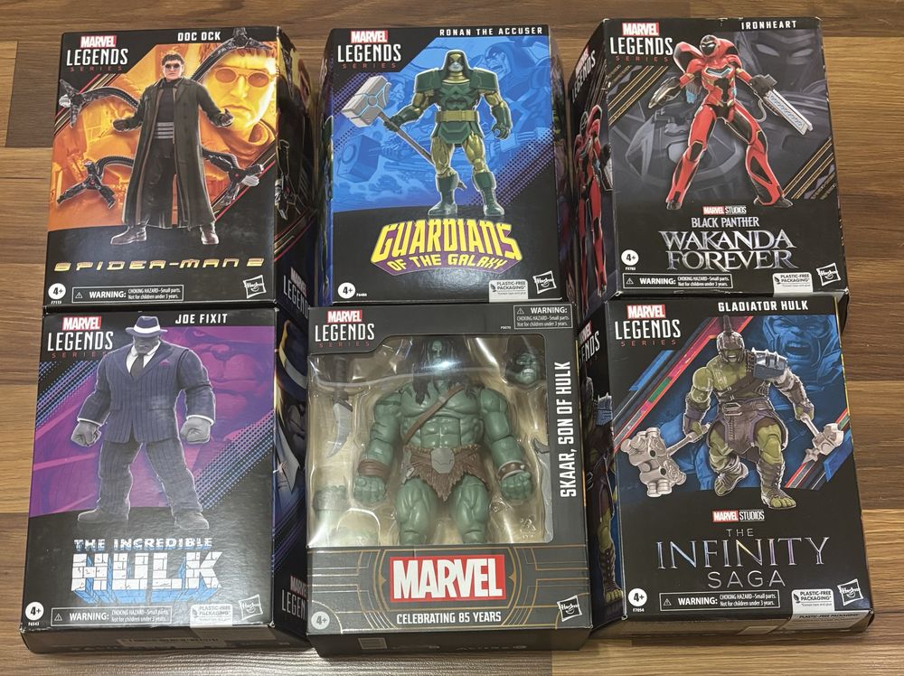 Фігурка Marvel Spider-Man Павук Тор Локі Тена Соколине Око Дум Стрендж
